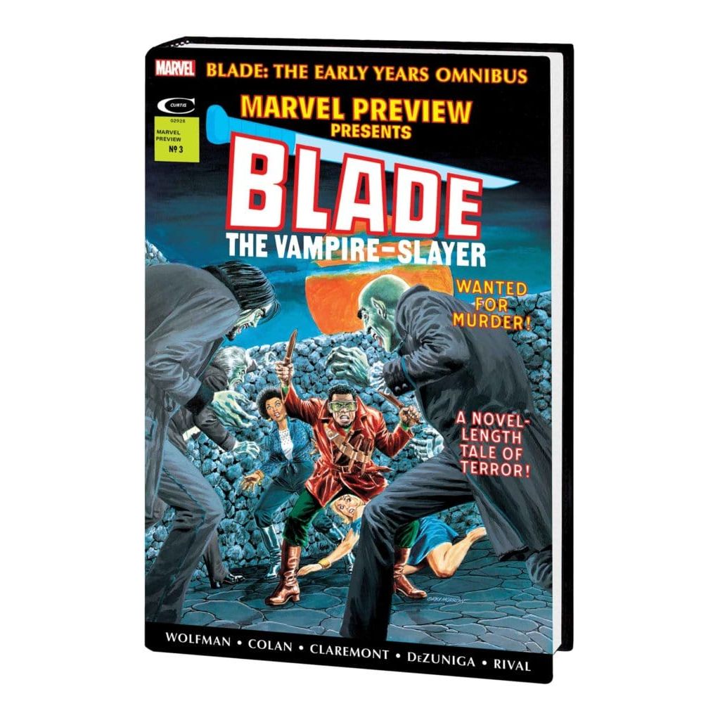 BLADE: THE EARLY YEARS OMNIBUS MORROW COVER [DM ONLY]