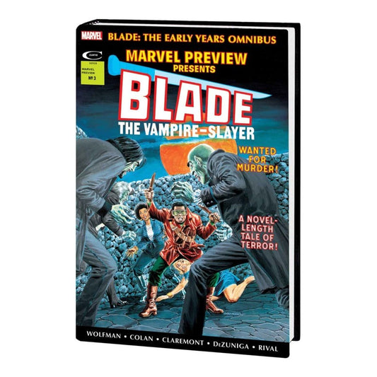 BLADE: THE EARLY YEARS OMNIBUS MORROW COVER [DM ONLY]