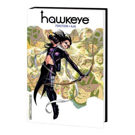 HAWKEYE BY FRACTION & AJA OMNIBUS [NEW PRINTING, DM ONLY]