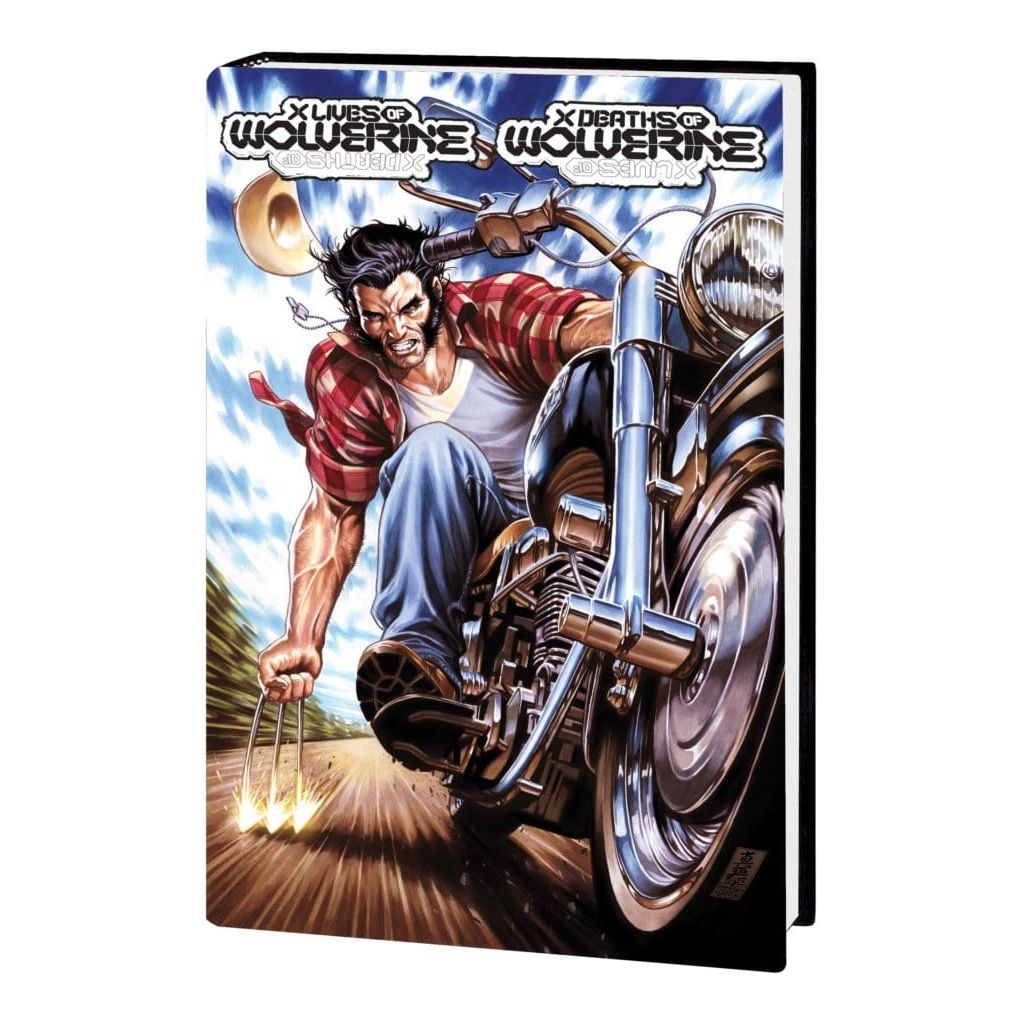 X LIVES & DEATHS OF WOLVERINE HC BROOKS COVER [DM ONLY]