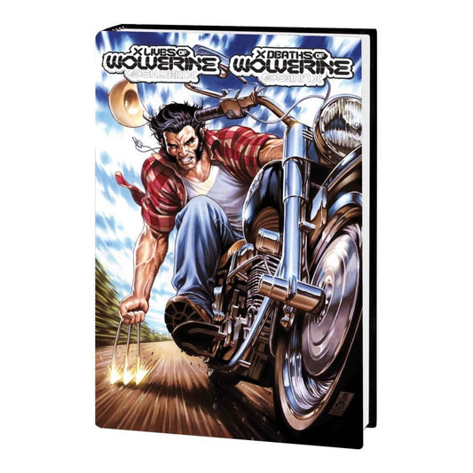 X LIVES & DEATHS OF WOLVERINE HC BROOKS COVER [DM ONLY]