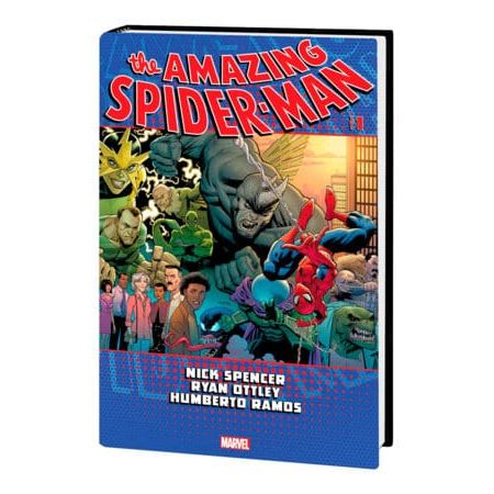 AMAZING SPIDER-MAN BY NICK SPENCER OMNIBUS VOL. 1 HC OTTLEY FIRST ISSUE COVER [DM ONLY]
