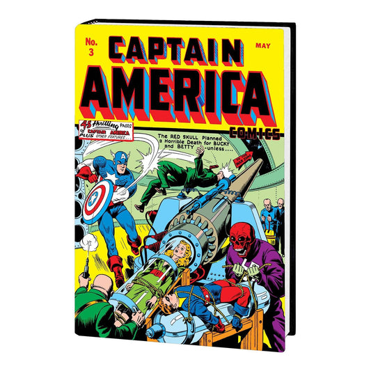GOLDEN AGE CAPTAIN AMERICA OMNIBUS HC VOL 01 SCHOMBURG DM VA