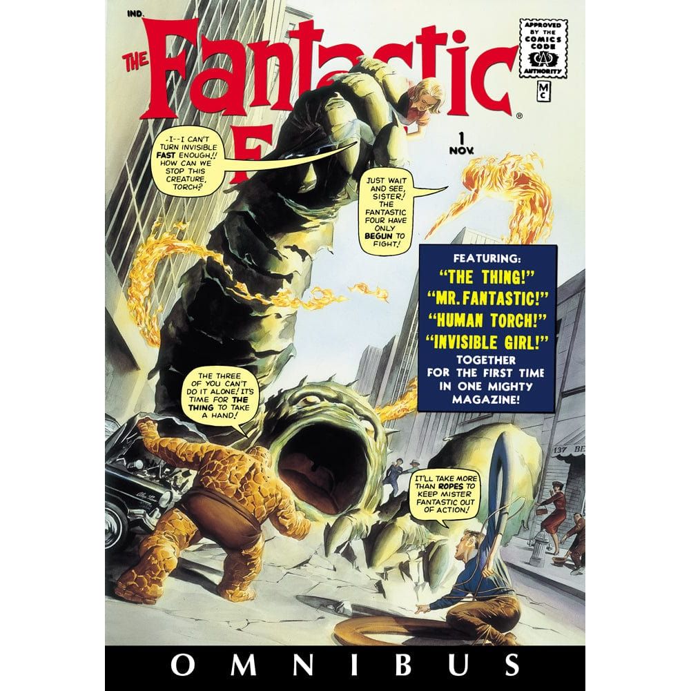 THE FANTASTIC FOUR OMNIBUS VOL. 1 HC ALEX ROSS COVER [NEW PRINTING 2, DM ONLY]