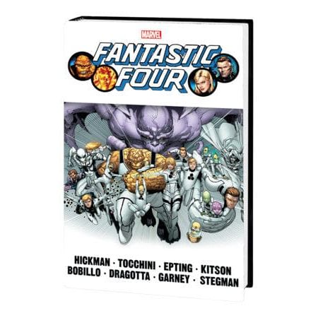 FANTASTIC FOUR BY JONATHAN HICKMAN OMNIBUS VOL. 2 HC CAMUNCOLI COVER [NEW PRINTING, DM ONLY]