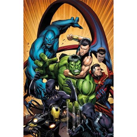AVENGERS BY JONATHAN HICKMAN OMNIBUS VOL. 2 HC KEOWN COVER [NEW PRINTING, DM ONLY]