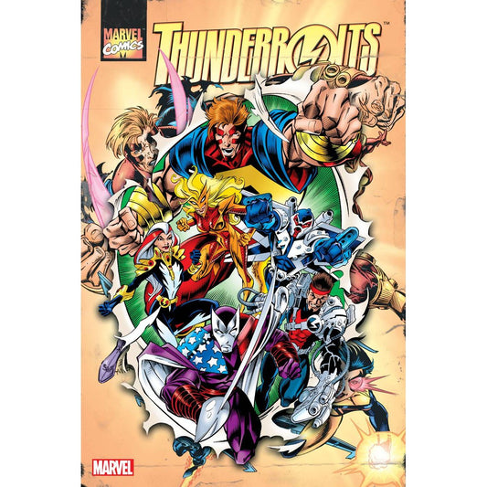 THUNDERBOLTS OMNIBUS HC VOL 01 BAGLEY ANNUAL DM VAR