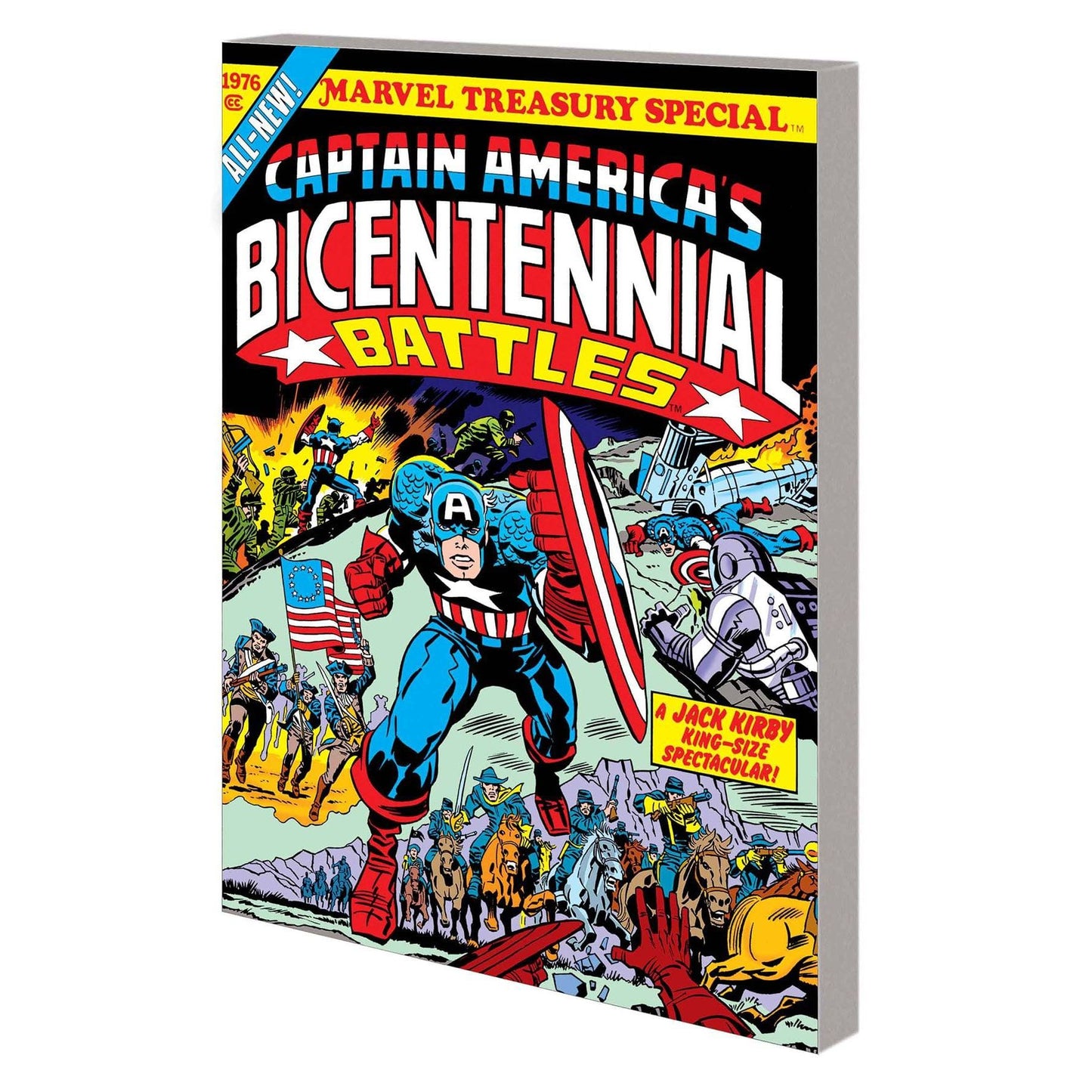 CAPTAIN AMERICA BICENTENNIAL BATTLES TP NEW TREASURY EDITION